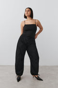 Cargo parachute trousers - Noir
