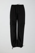 Cargo parachute trousers - Noir