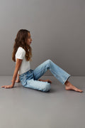 Bootcut jeans - Mid blue