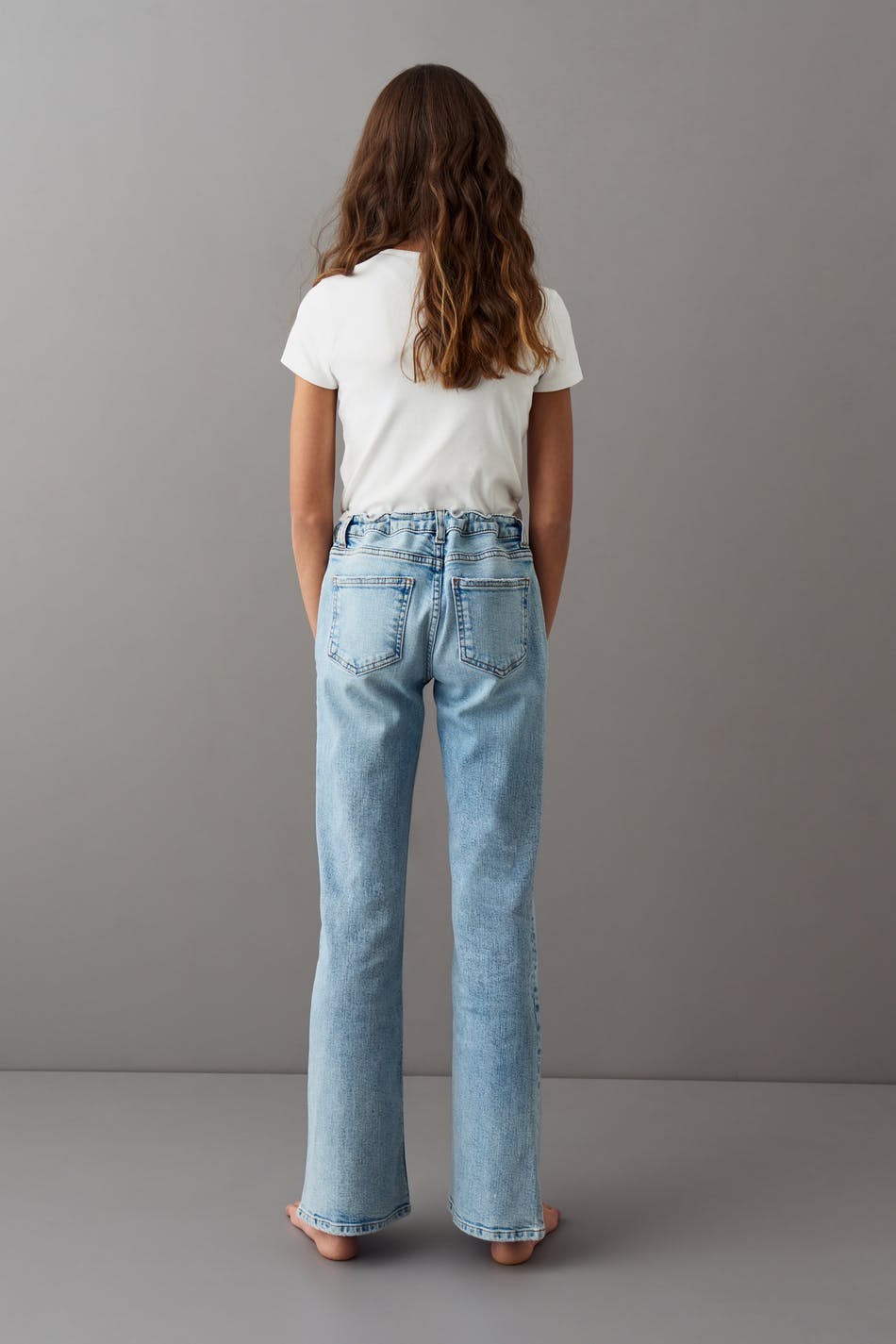 Bootcut jeans - Mid blue