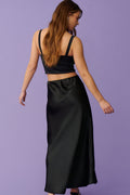 maxi skirt - Noir