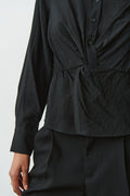 Twist shirt - Noir