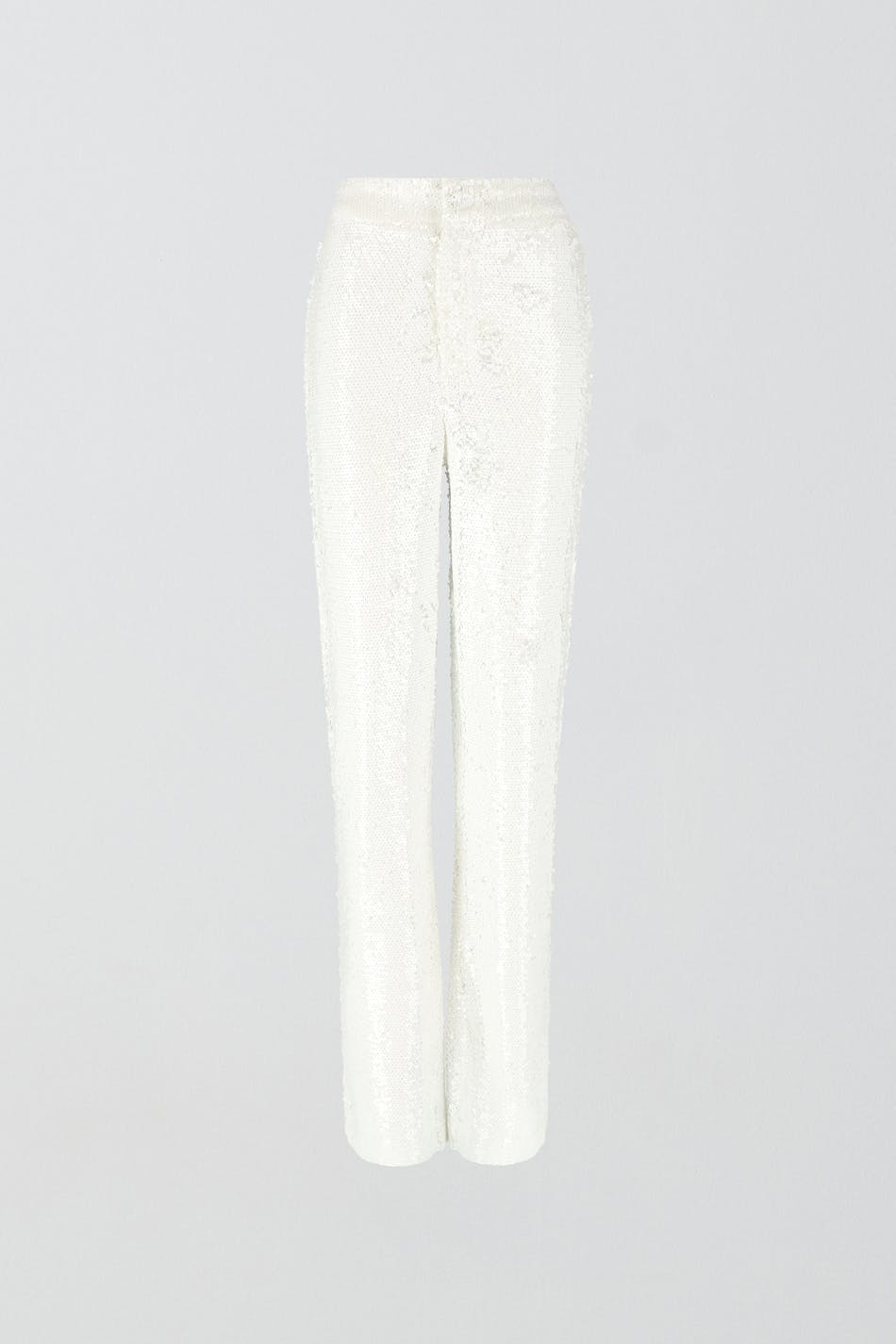 Sequin trousers - Blanc cassé