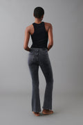 Low petite bootcut jeans - Gris