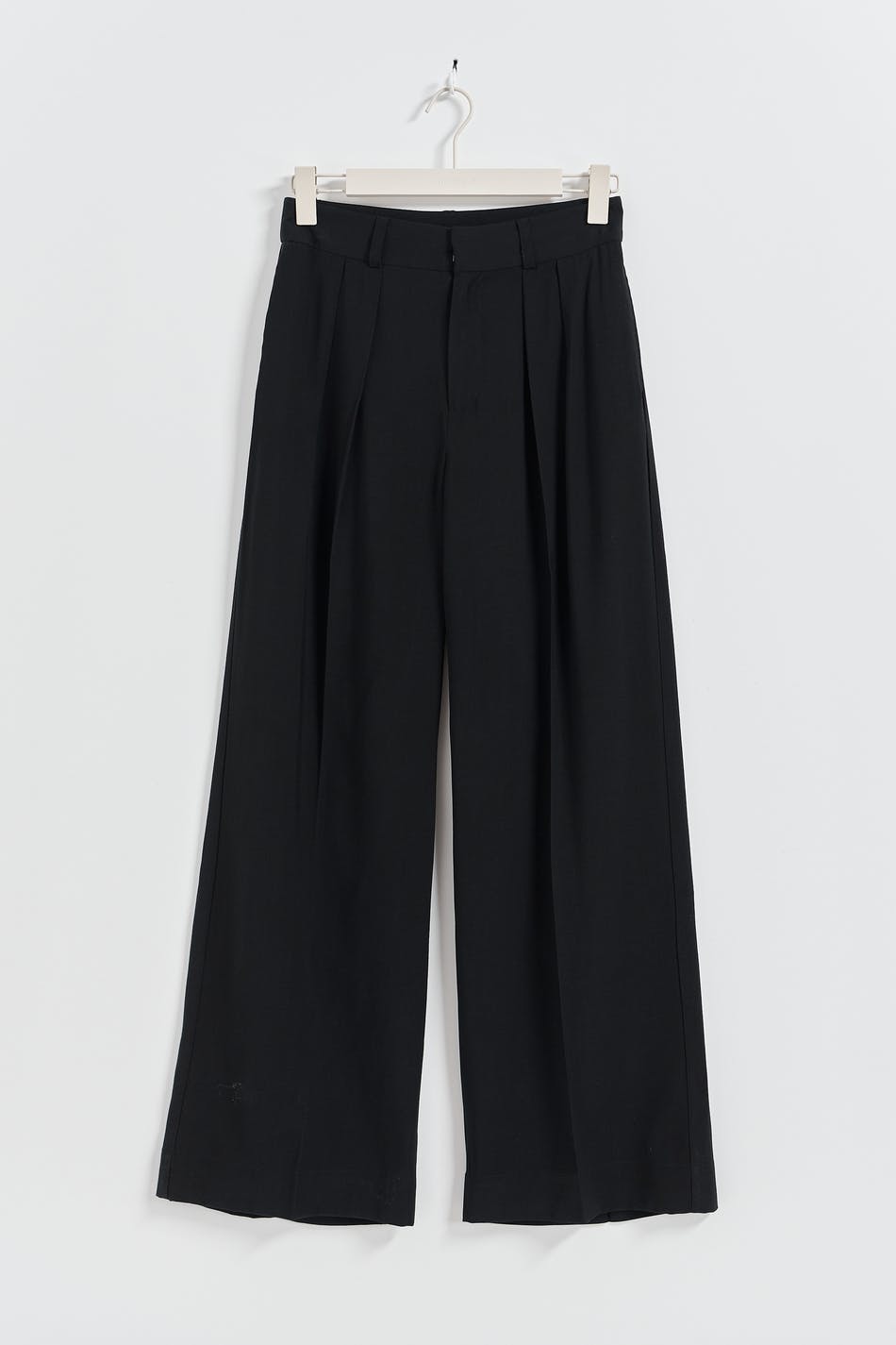 Wide tailored trousers - Bleu marine
