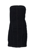 Tube denim dress - Rinse