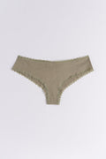 Cotton ruched brazilian - Tea