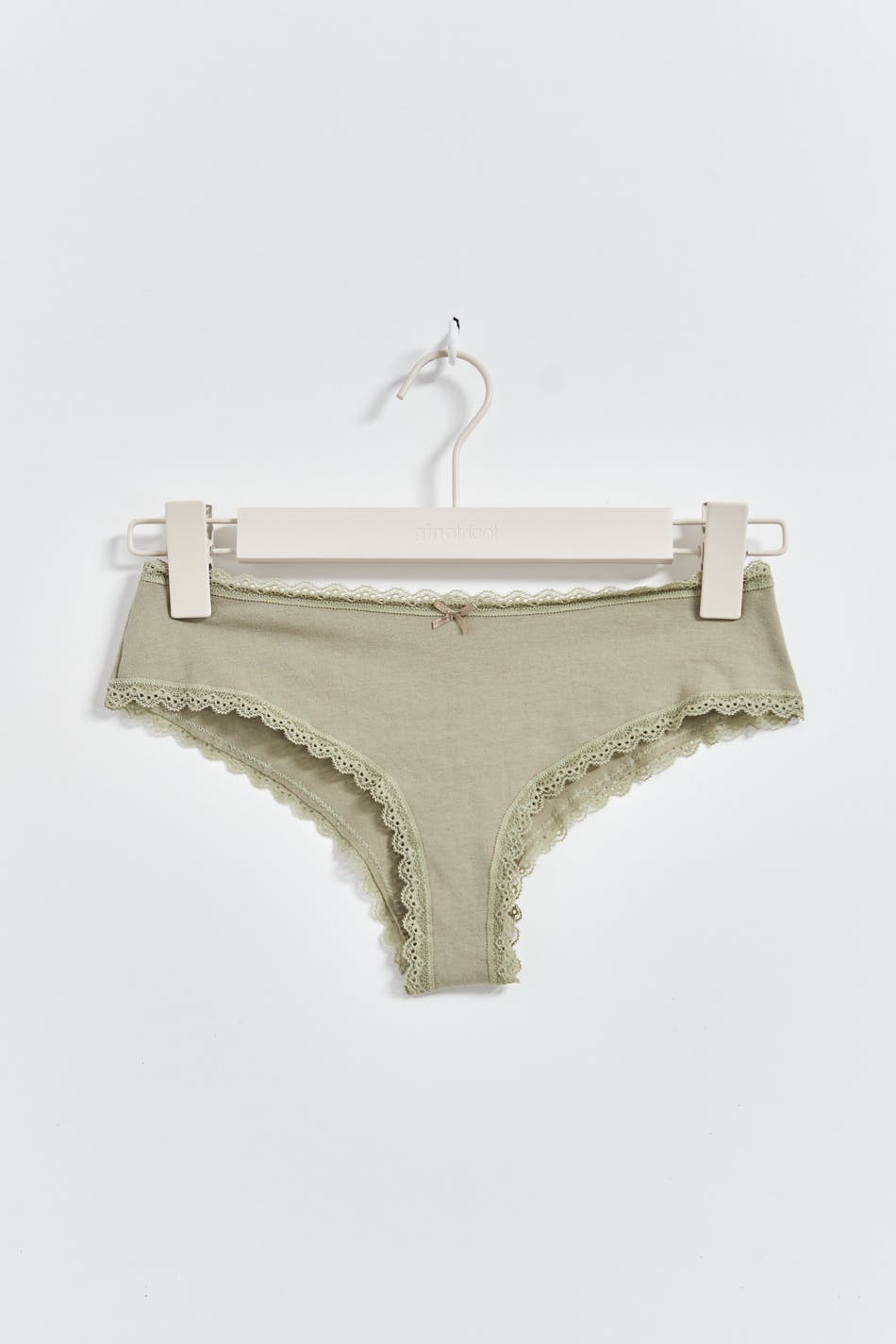 Cotton ruched brazilian - Tea