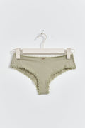 Cotton ruched brazilian - Tea