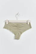 Cotton ruched brazilian - Tea