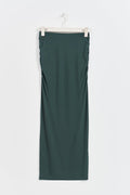 Soft touch ruched skirt - Noir