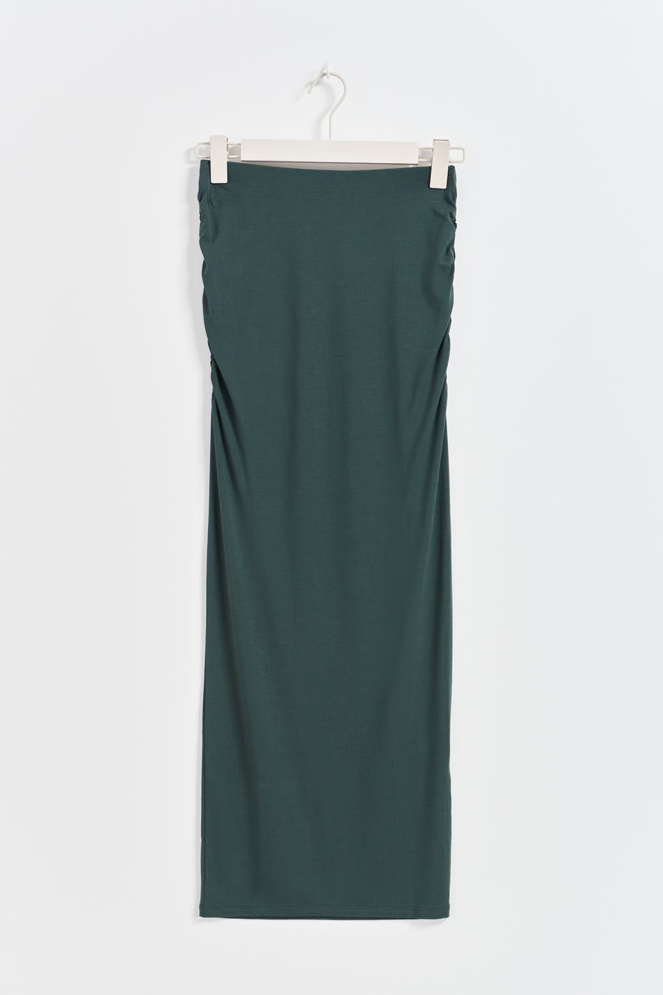 Soft touch ruched skirt - Noir