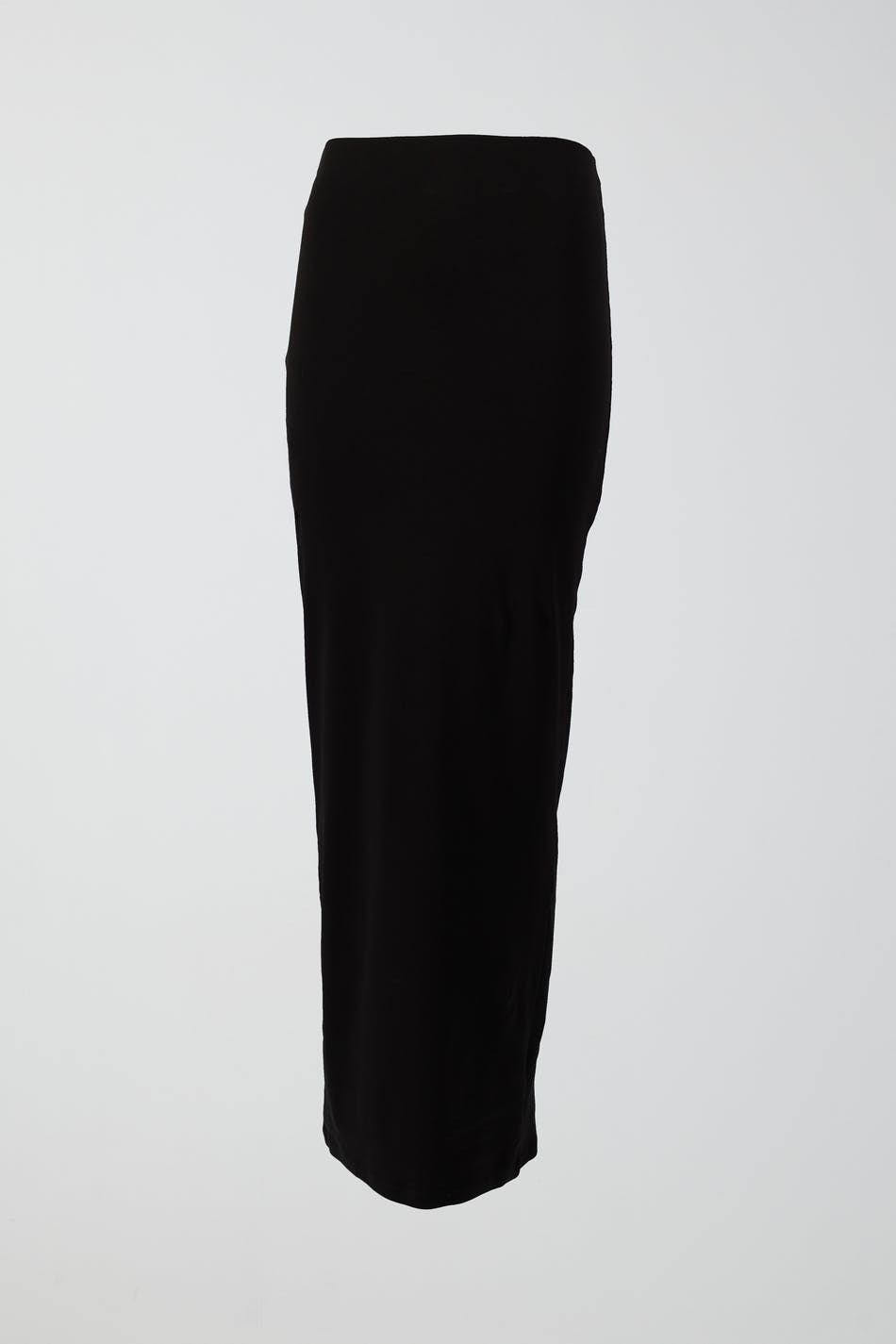 stretchy maxi skirt - Noir