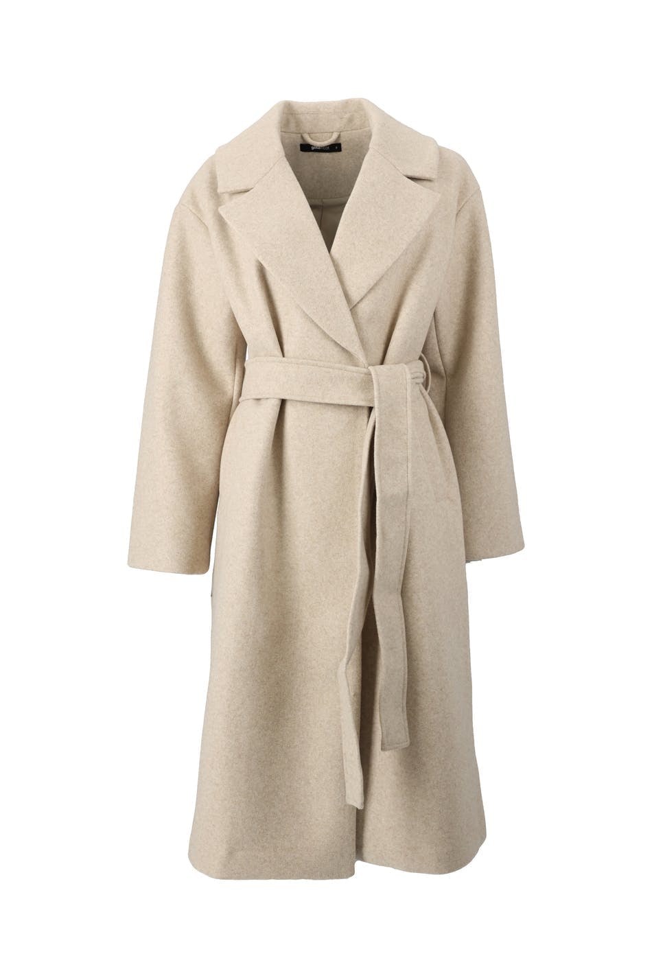 Long belted coat - Beige