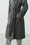 Long belted coat - Beige