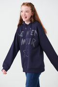 y basic hood - Bleu marine