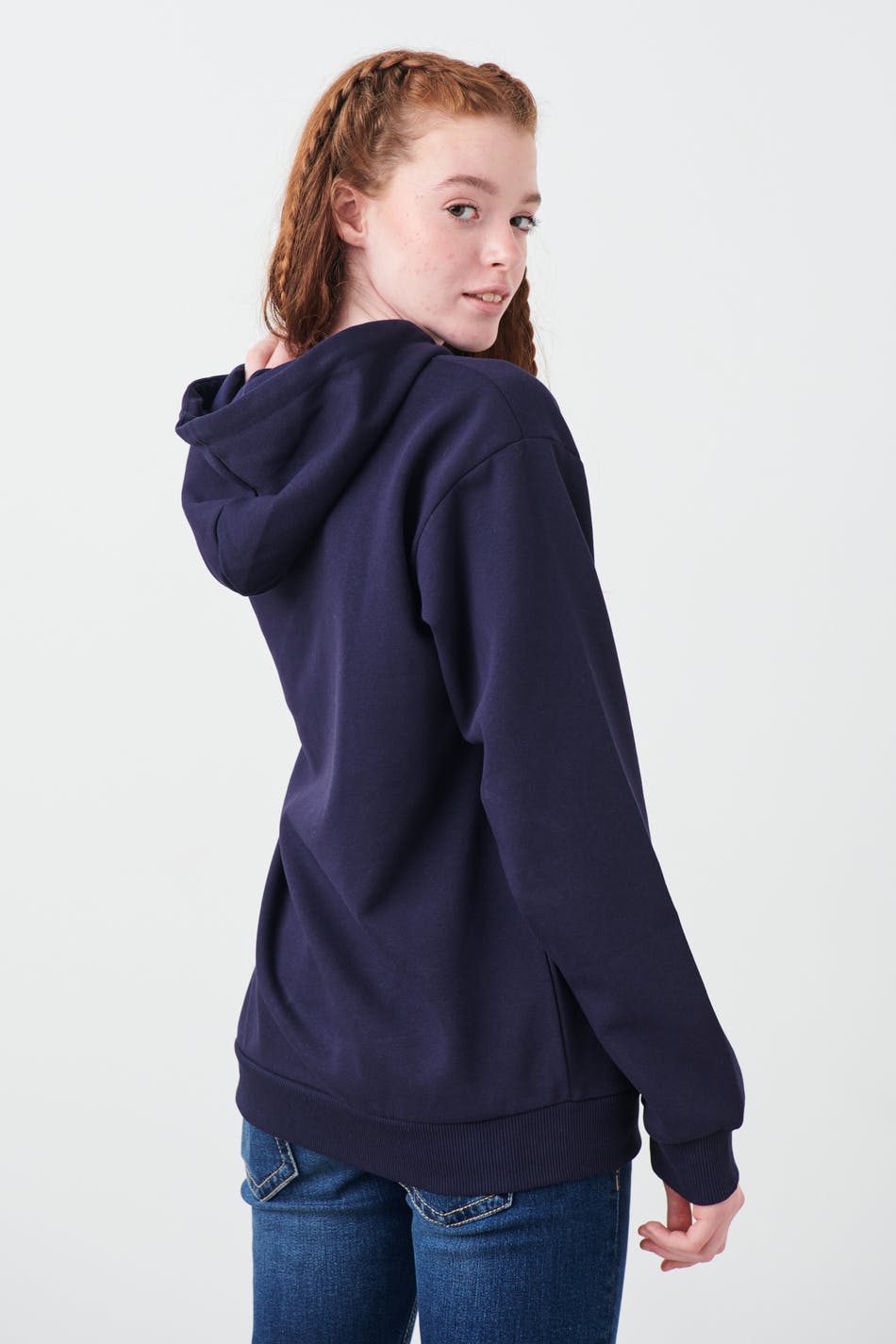 y basic hood - Bleu marine