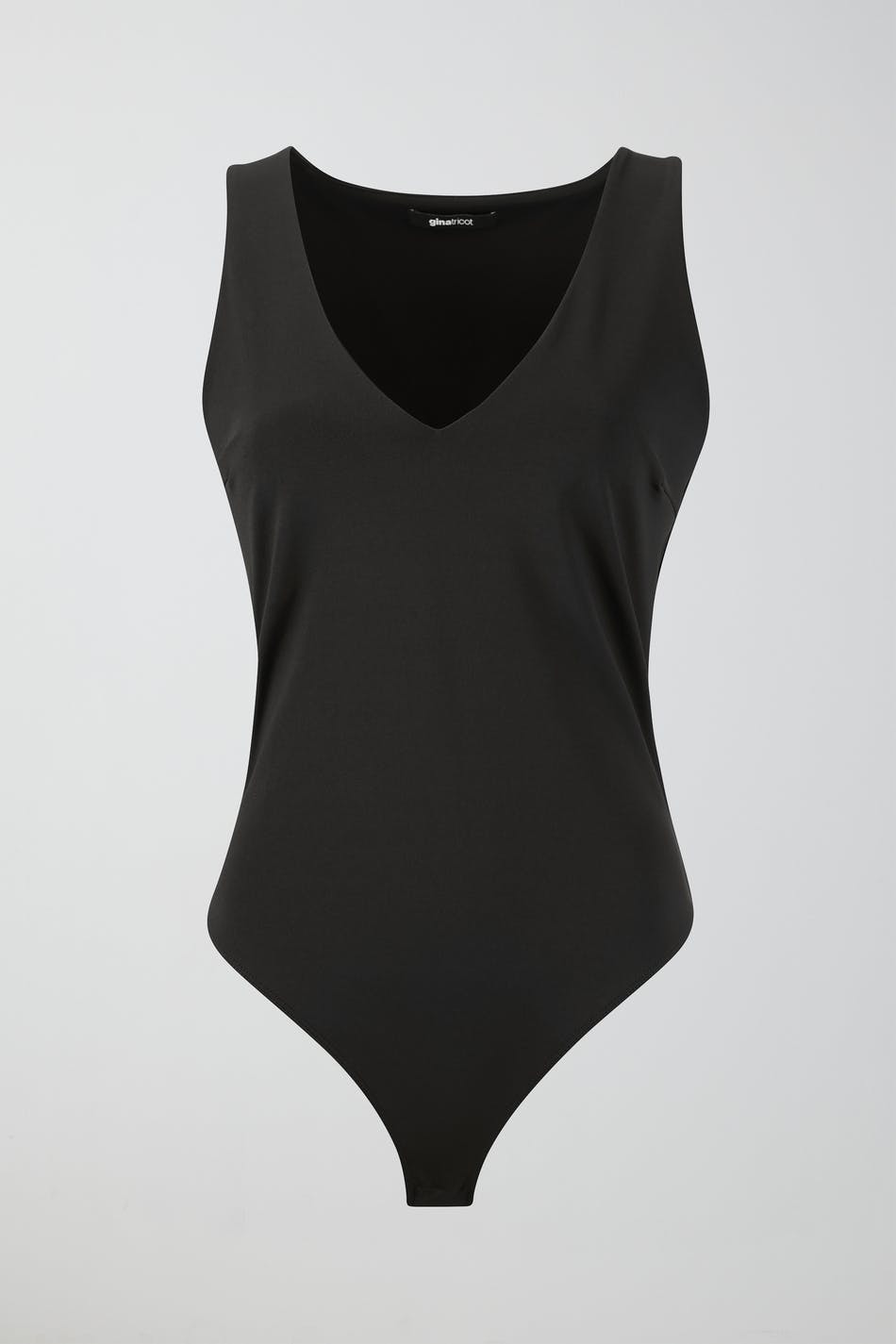 Deep v neck micro body - Noir