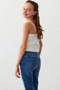 Y strap singlet - Blanc cassé