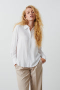 Viscose shirt - Blanc
