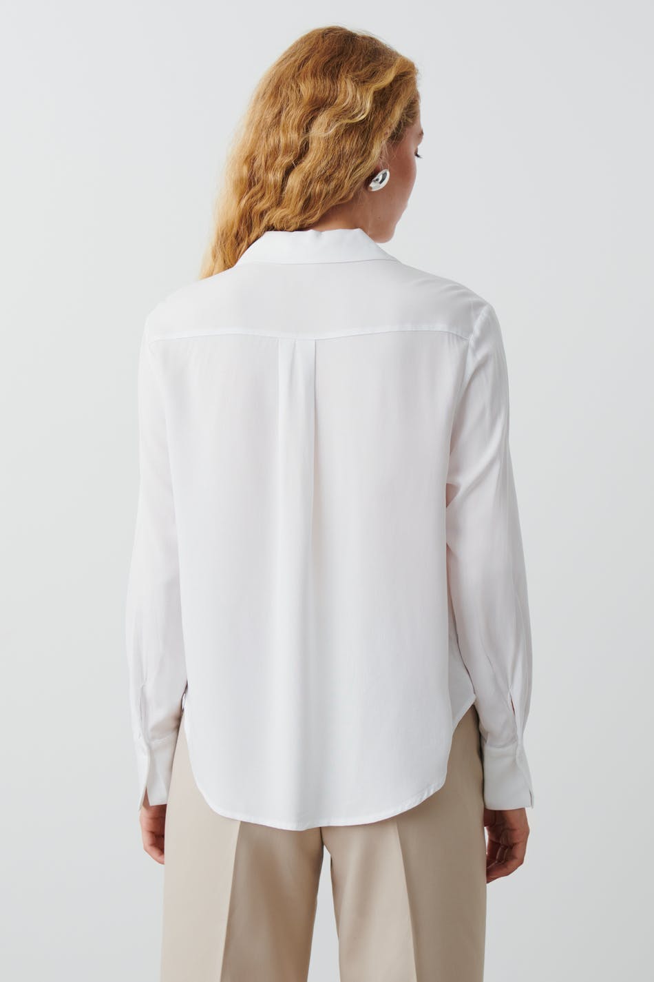 Viscose shirt - Blanc