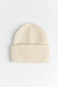 chunky knitted hat - Beige melange
