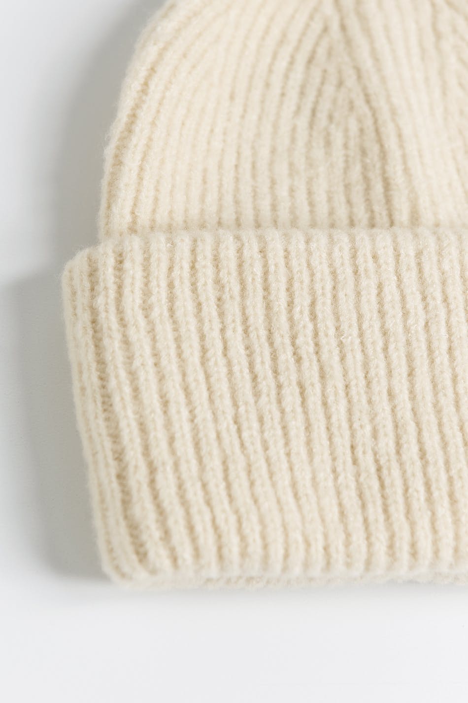 chunky knitted hat - Noir