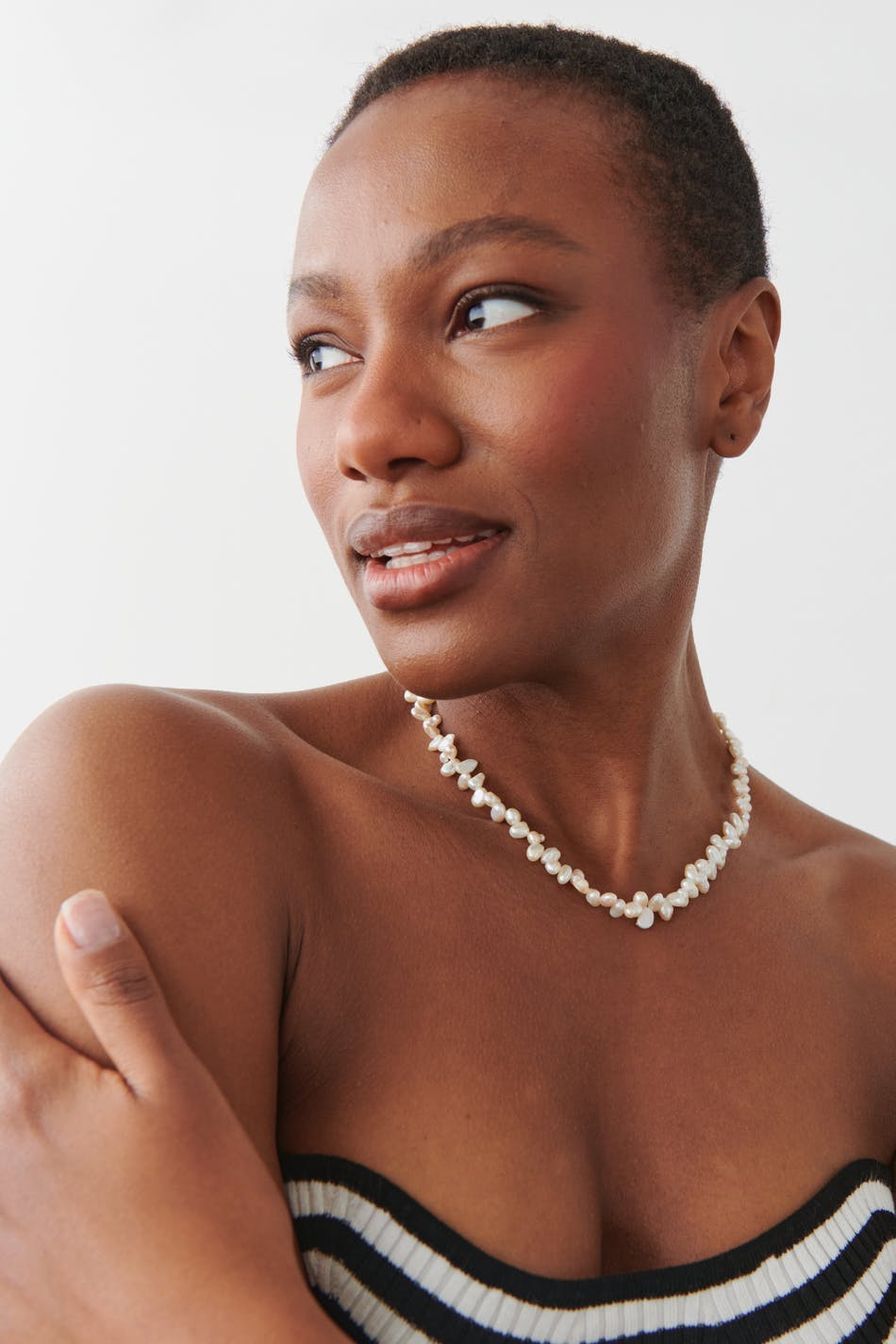necklace - Blanc cassé