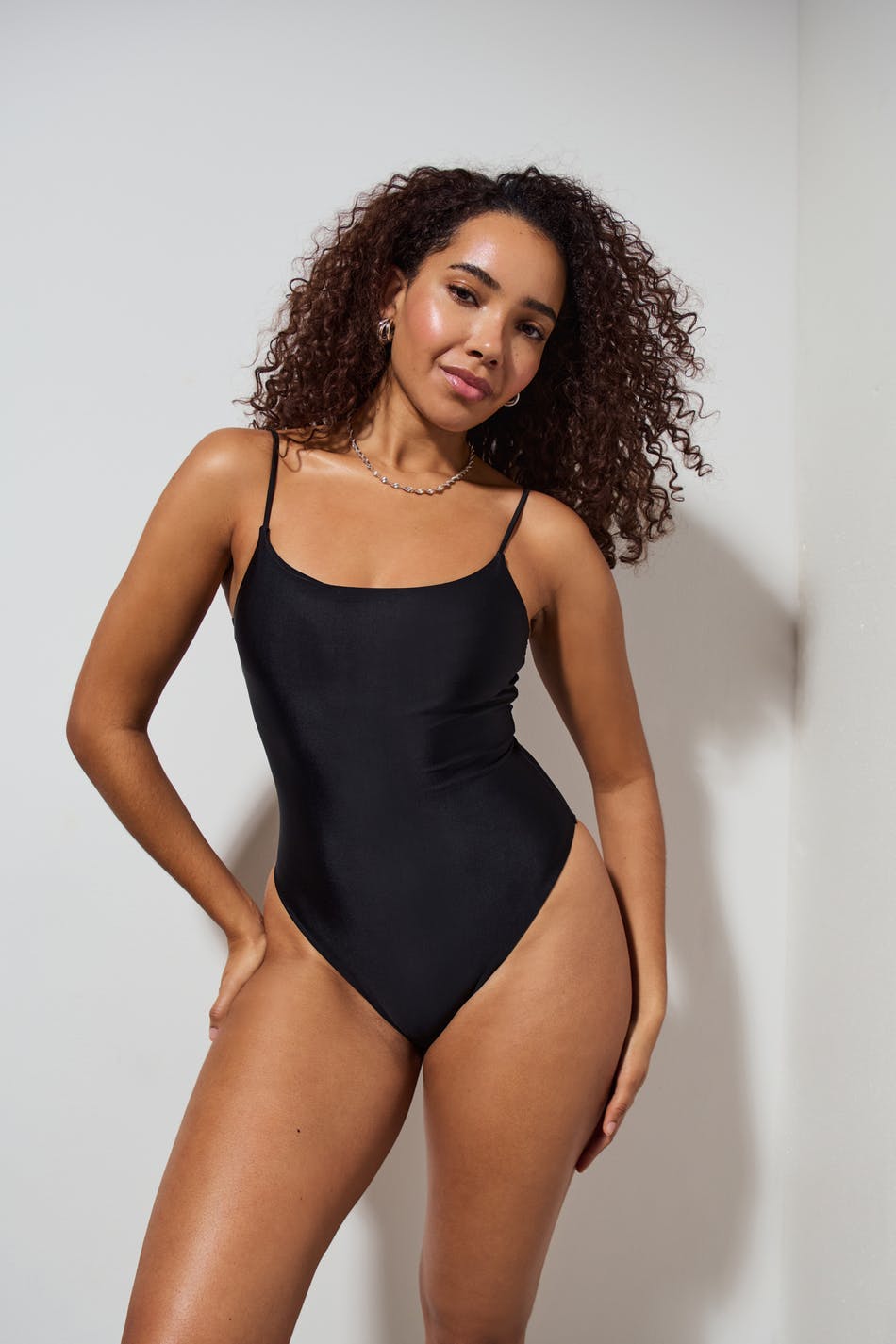 Nineties swimsuit - Noir