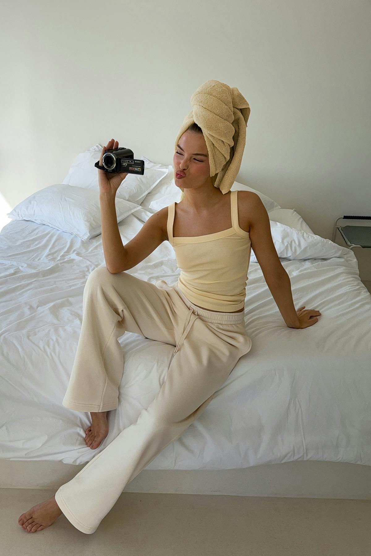 Iconic sweatpants - Tawny port
