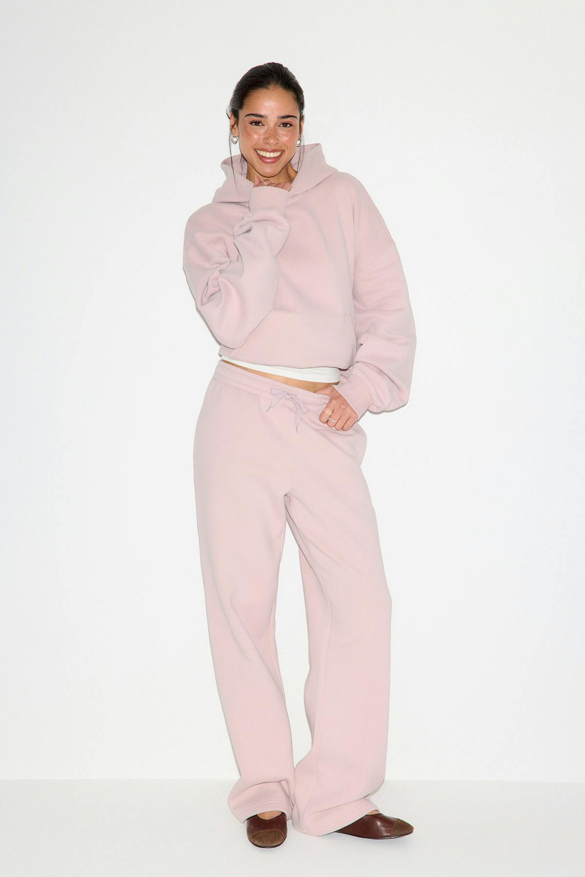 Iconic sweatpants - Berry glaze