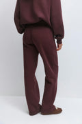 Iconic sweatpants - Deep plum