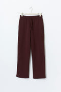 Iconic sweatpants - Deep plum