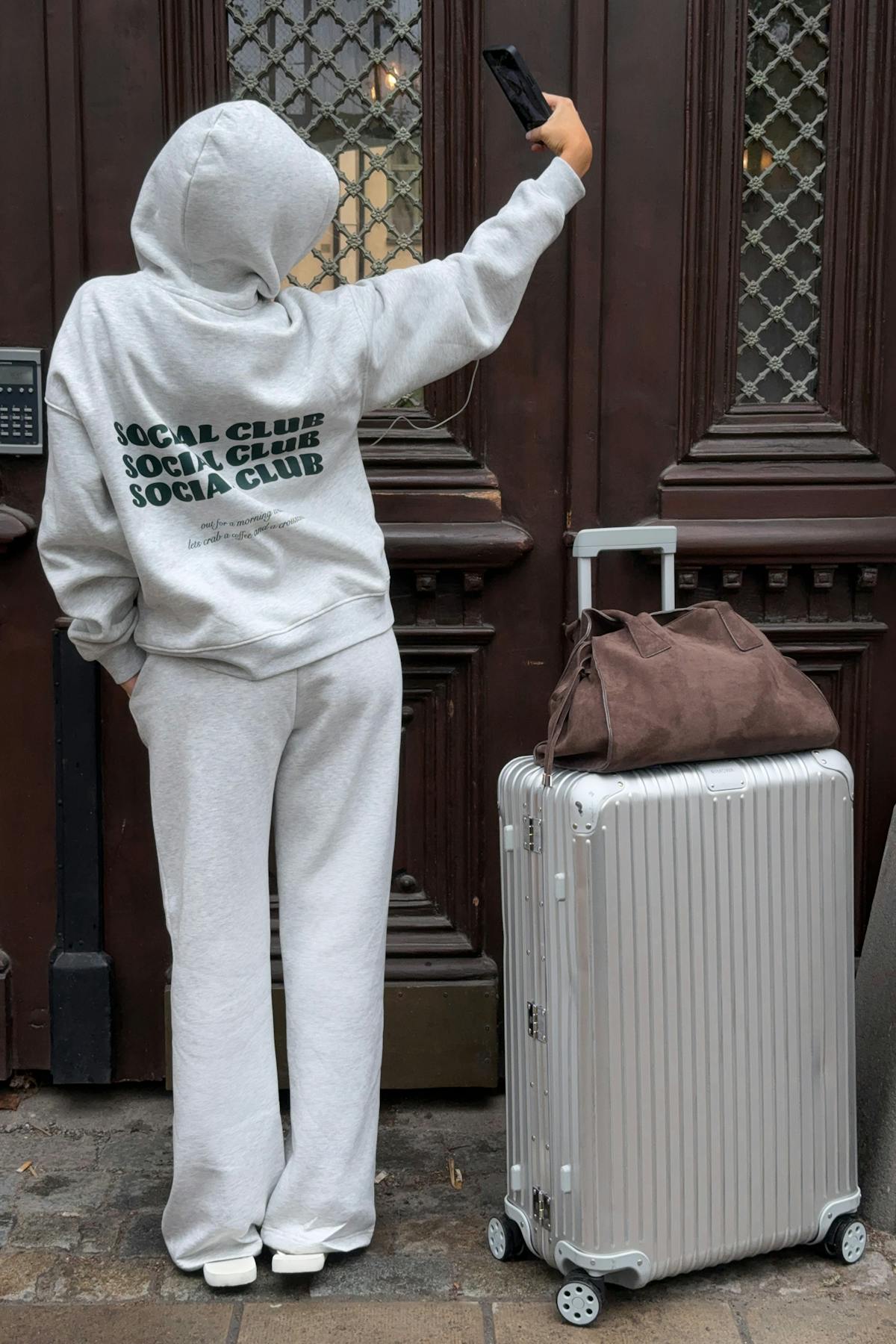 Iconic sweatpants - Lt greymelange