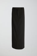 Maxi slit skirt - Noir