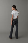 Flare pocket jeans - Bleu foncé