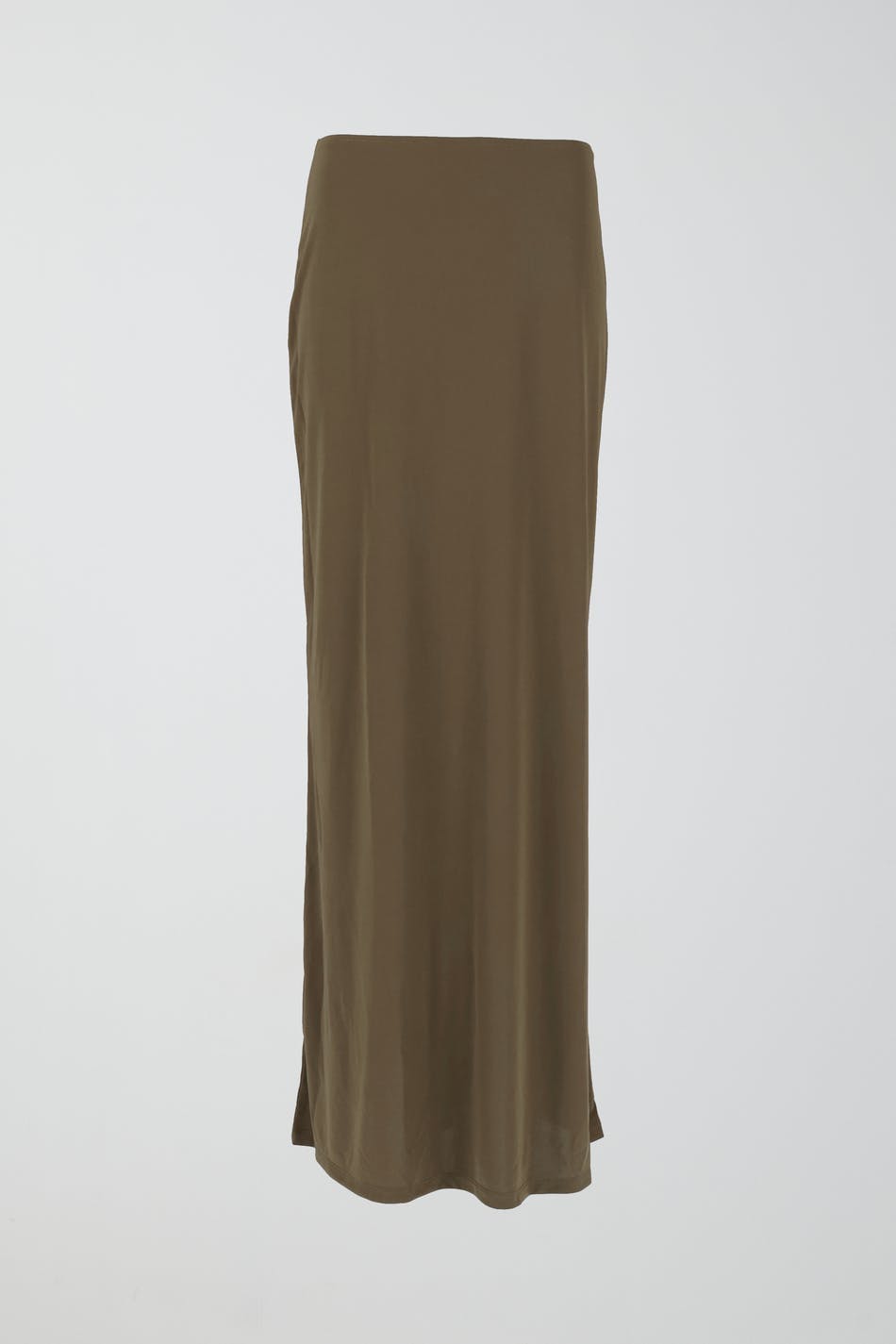 Low waist maxi skirt - Walnut