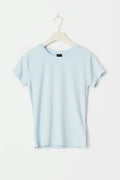Soft touch top - Lt grey melange