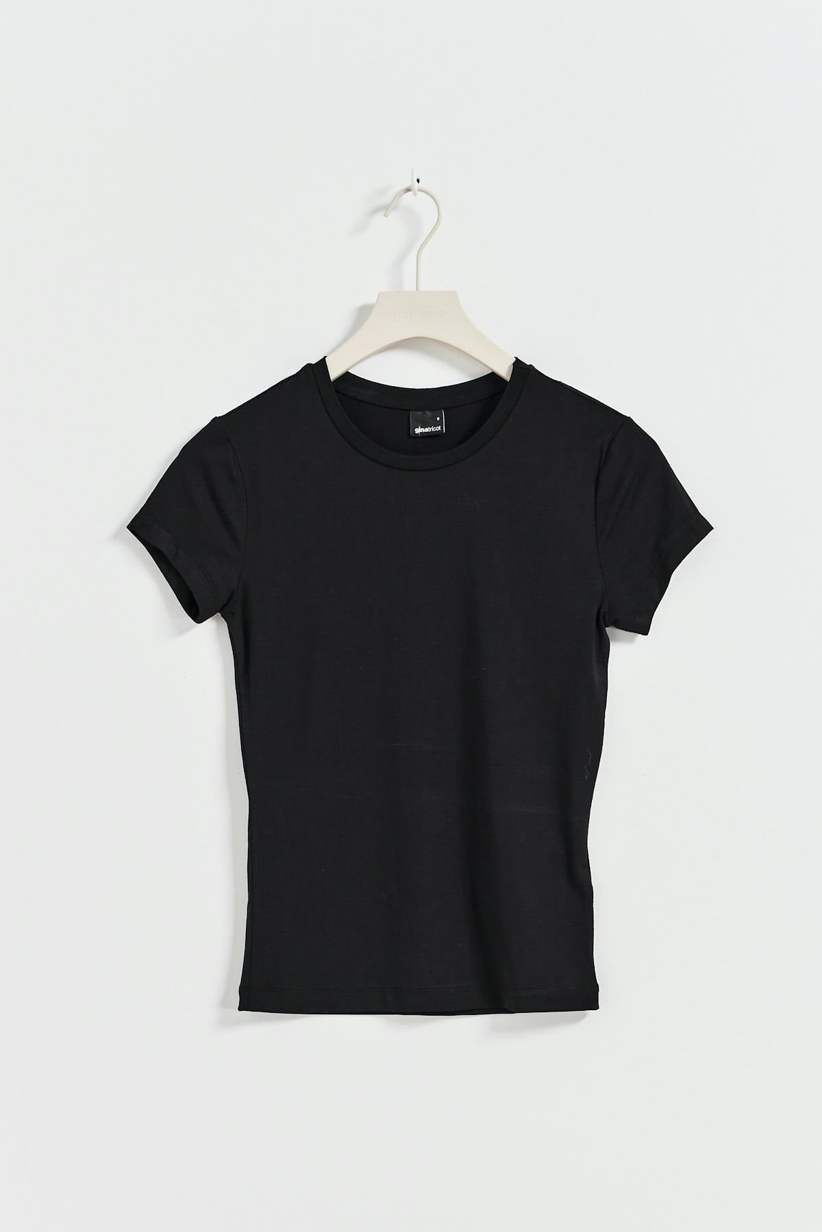 Soft touch top - Noir