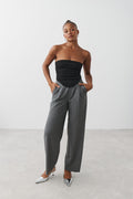 Corset tube top - Noir