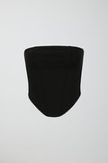 Corset tube top - Noir