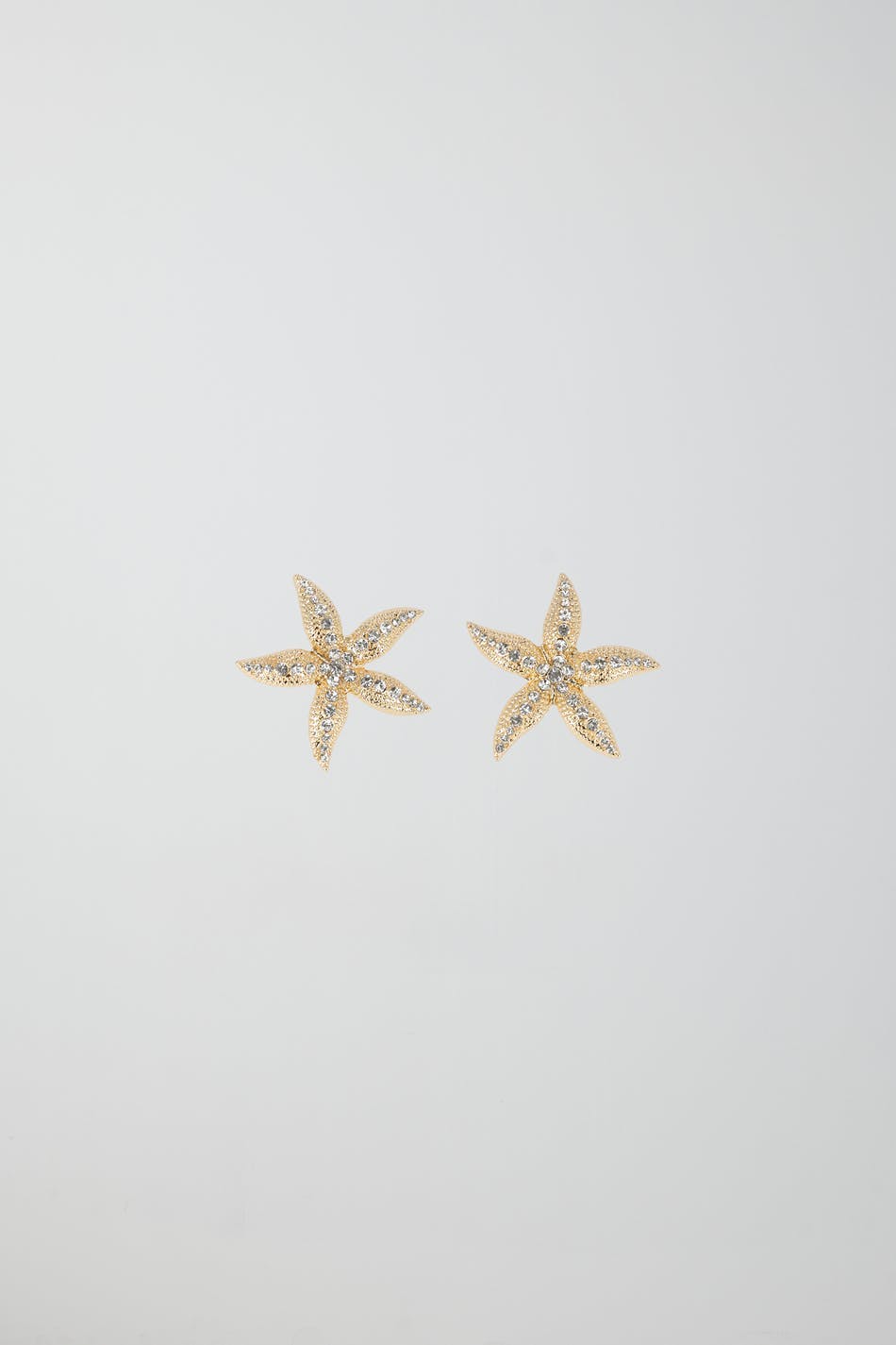 Starfish earrings - Doré