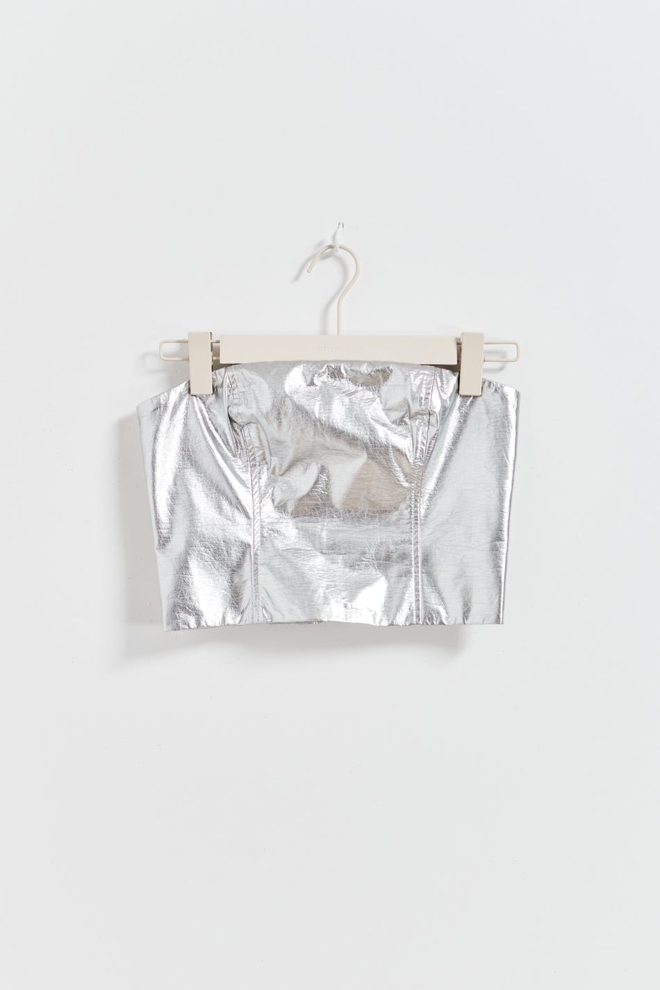 Silver tube top - Argent