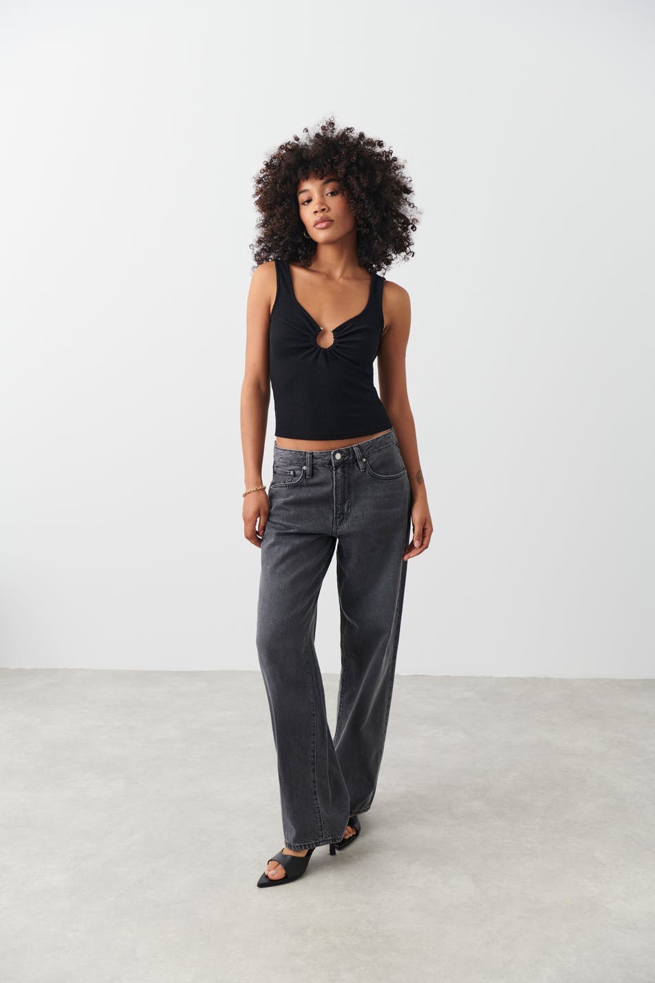Buckle singlet - Noir