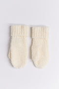 Y chunky mittens - Blanc cassé