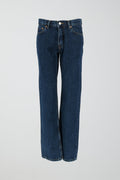 low straight jeans - Offblack