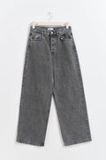baggy wide jeans - Gris