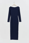 Bodycon maxi dress - Medieval blue