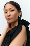 crinkled earrings