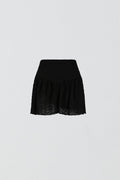 Mini lace skirt - Noir